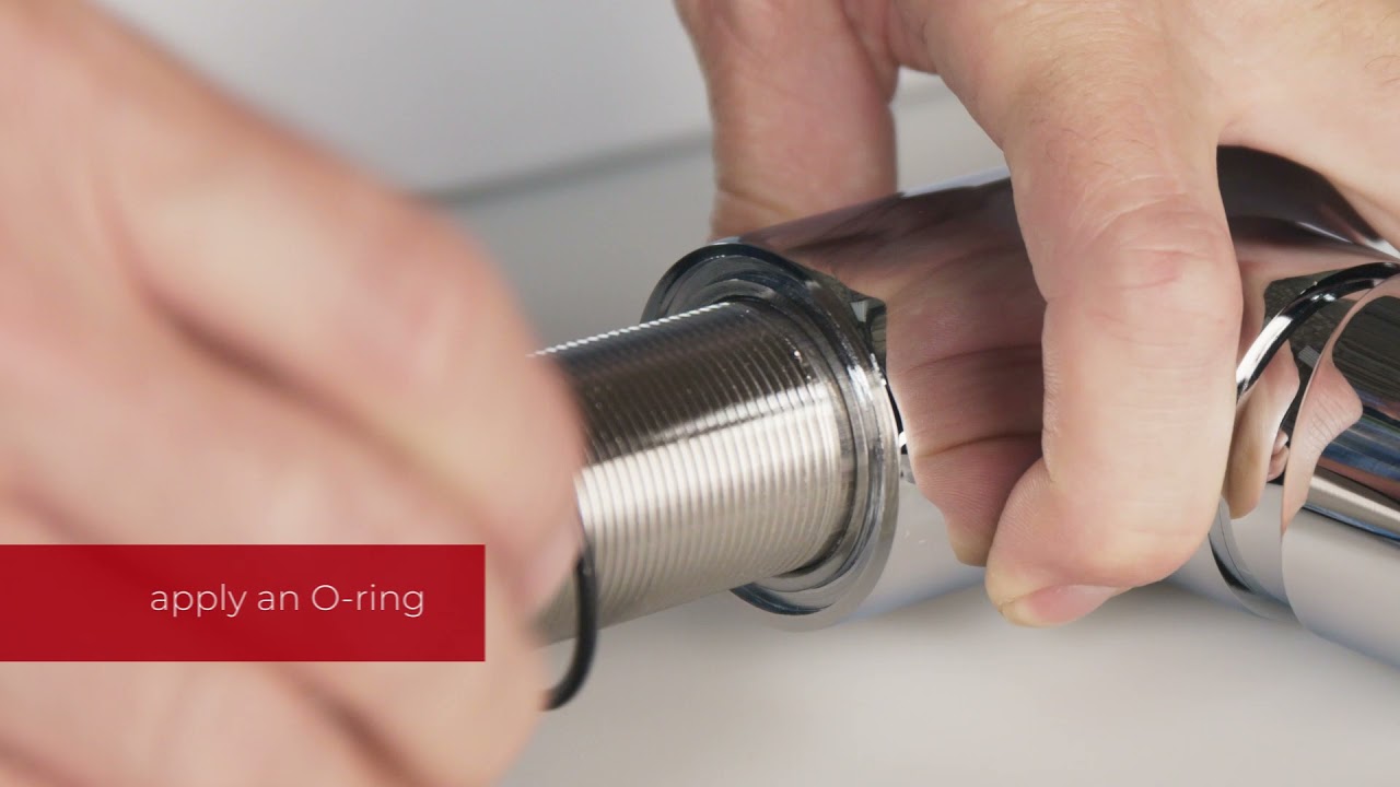 Mixer's installation on the mounting sleeve | BAG2A Model | FERRO GROUP