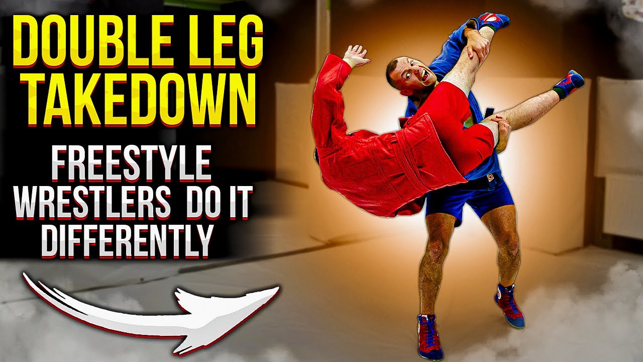 Double leg takedown for wrestling & combat sport. Sambo academy #bjj #judo #grappling #sambo #mma