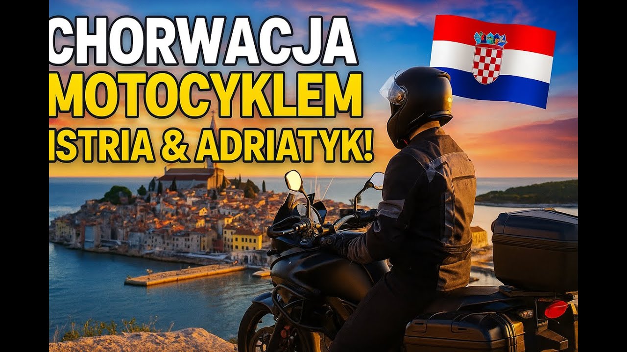 Chorwacja Motocyklem przez Istrię – Rovinj, Pula i Magistrala Adriatycka