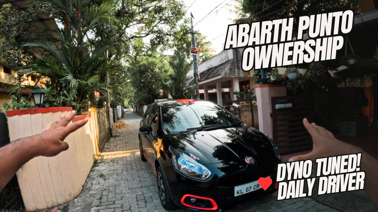 Abarth Punto Ownership Review! Still worth it? Malayalam!