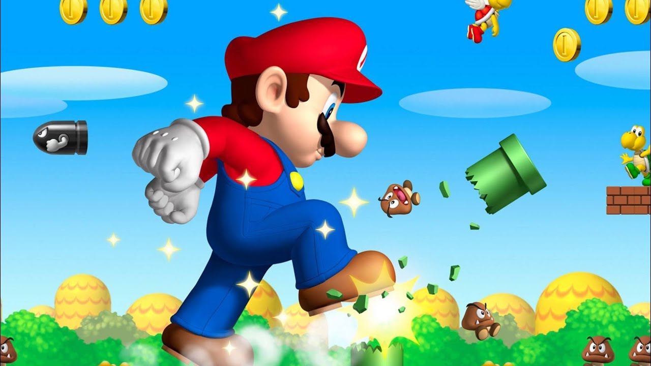 MARIO BUT ALWAYS HAVE GIANT MUSHROOM