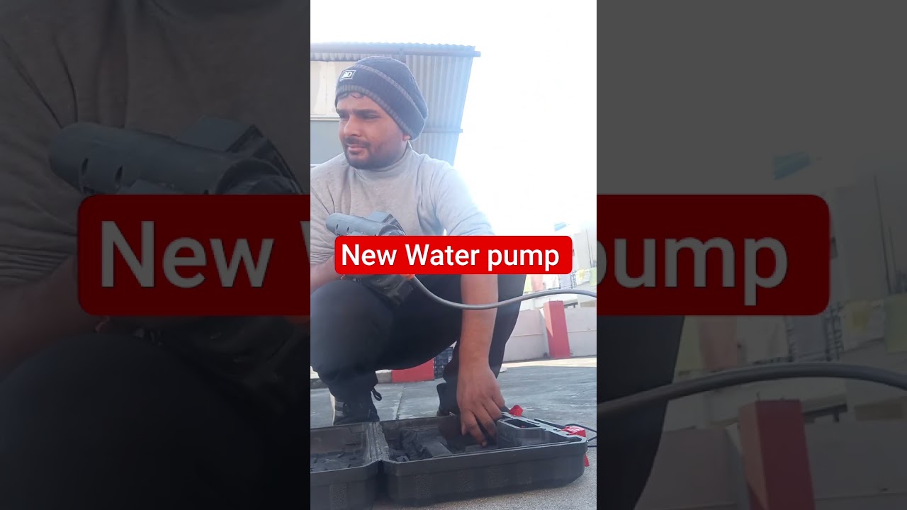 new water pump for ac servicing 