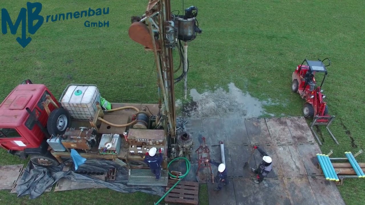 Trockenbohrung mit Bodenprobeentnahmegrät