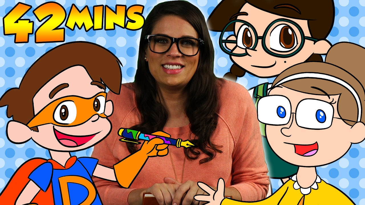 Ms. Booksy Has So Many Friends! 📖 A Cool School Compilation of Best Friends