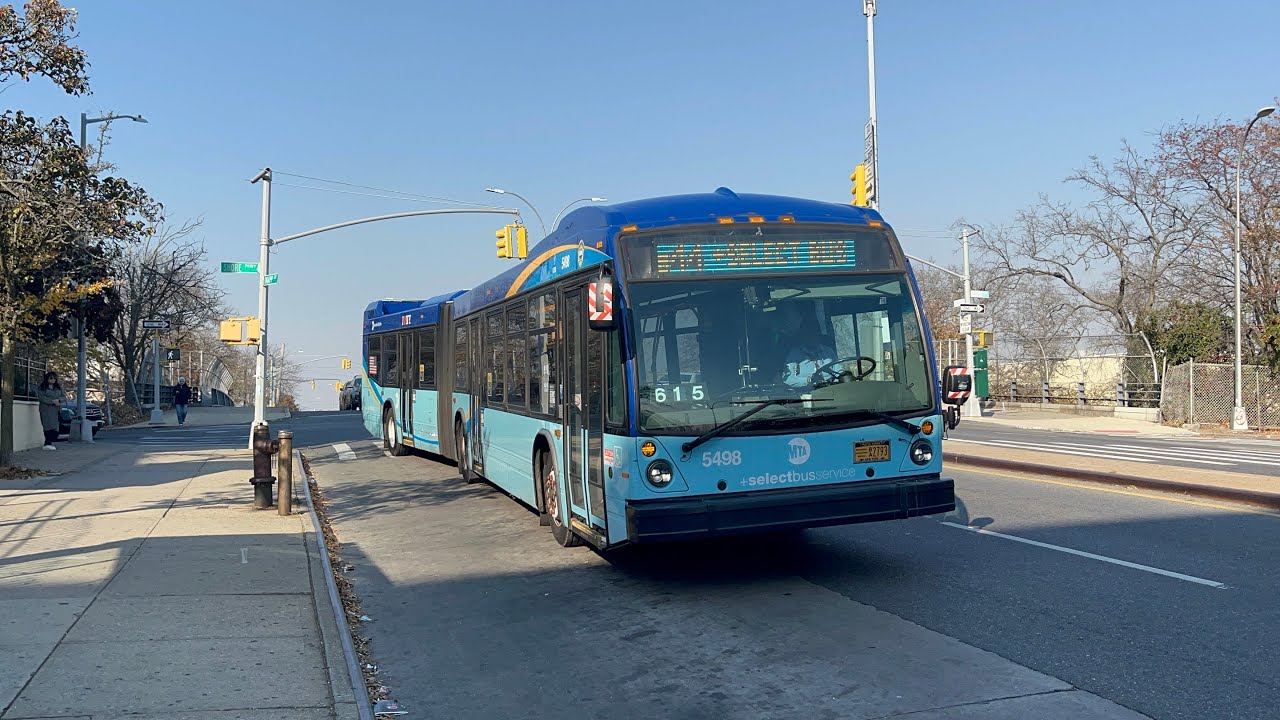 Full Ride 2018 Novabus LFSA #5498 on B44-SBS to Williamsburg Bridge Plz via Nostrand & Rogers Avenue