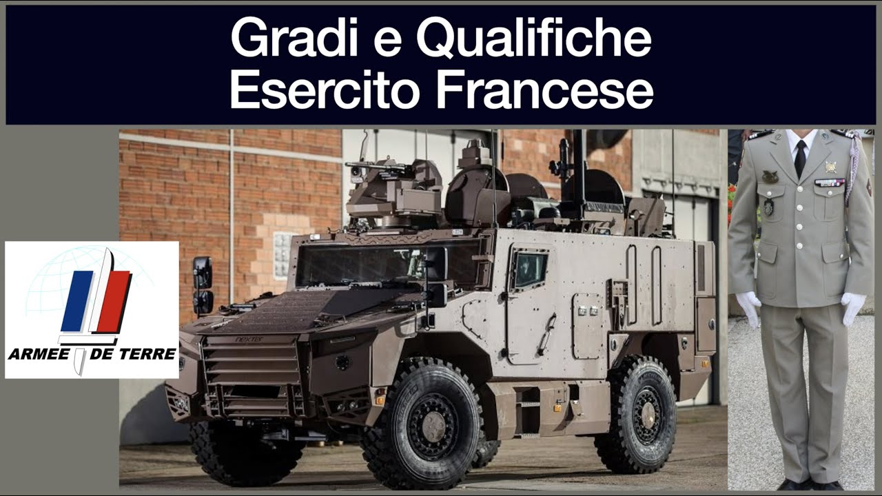 Gradi e Qualifiche Esercito Francese