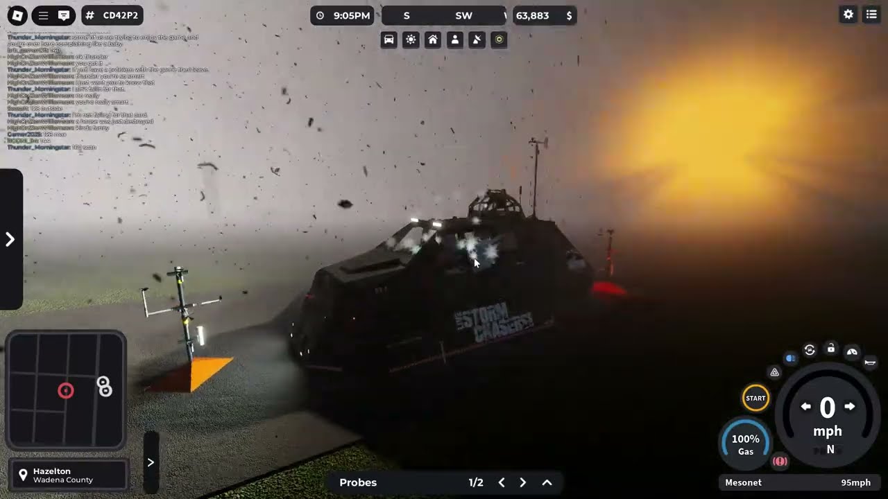 Crazy Tornado in Roblox Twisted