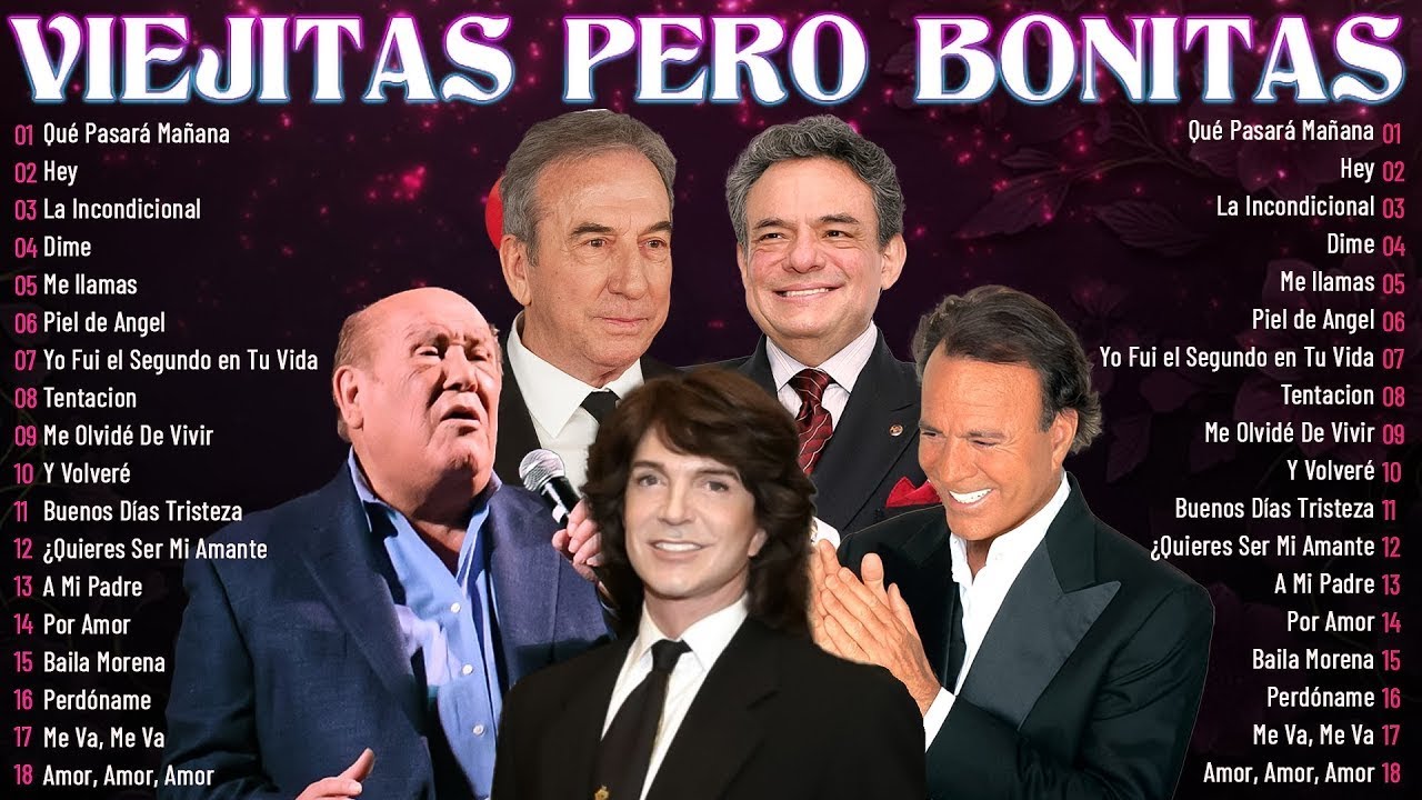 Camilo Sesto, José Luis Perales, Roberto Carlos, Julio Iglesias   Sus Mejores Canciones Románticas
