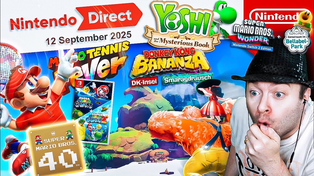 🔴 NINTENDO DIRECT 12.09.2025 🎇 Domtendos Hype Reaktion