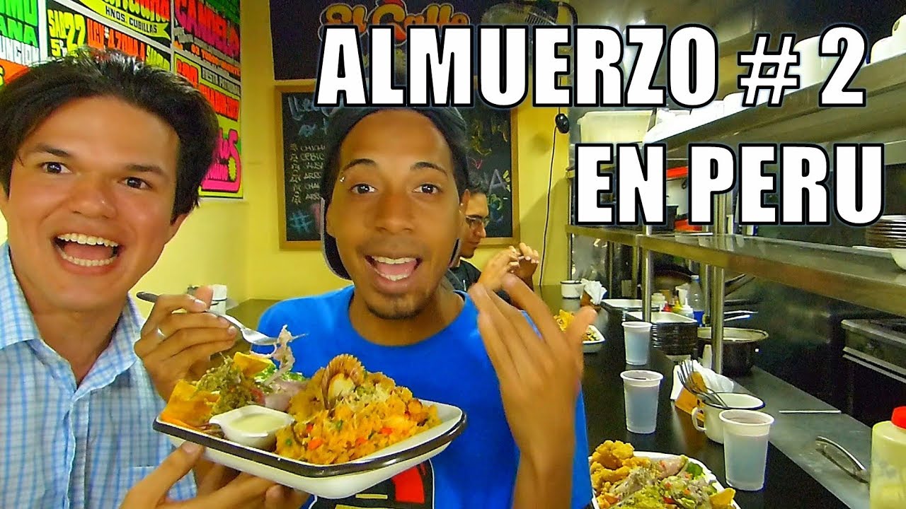 Como es un Almuerzo en Peru con dan jackson - Venezolanos en Peru