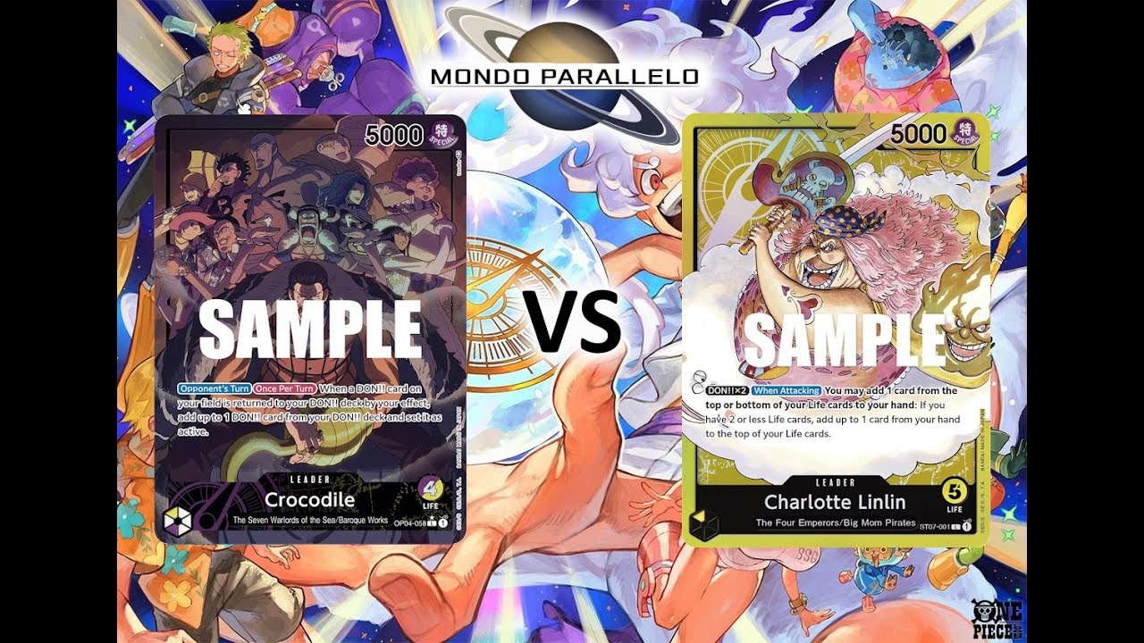 Purple Yellow Crocodile VS Yellow Linlin | One Piece TCG [OP13] EP476