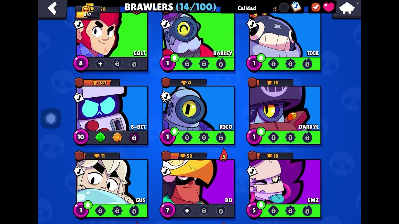 Jugando a Brawl 