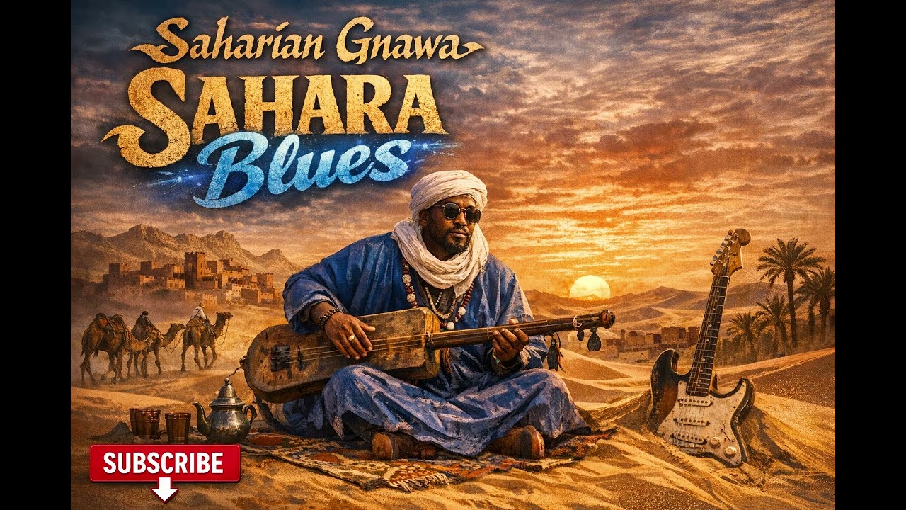 Saharian Gnawa - Sahara Blues #gnawa  #sahara #gnawamusic #trance #MoroccanCulture #morocco #trance