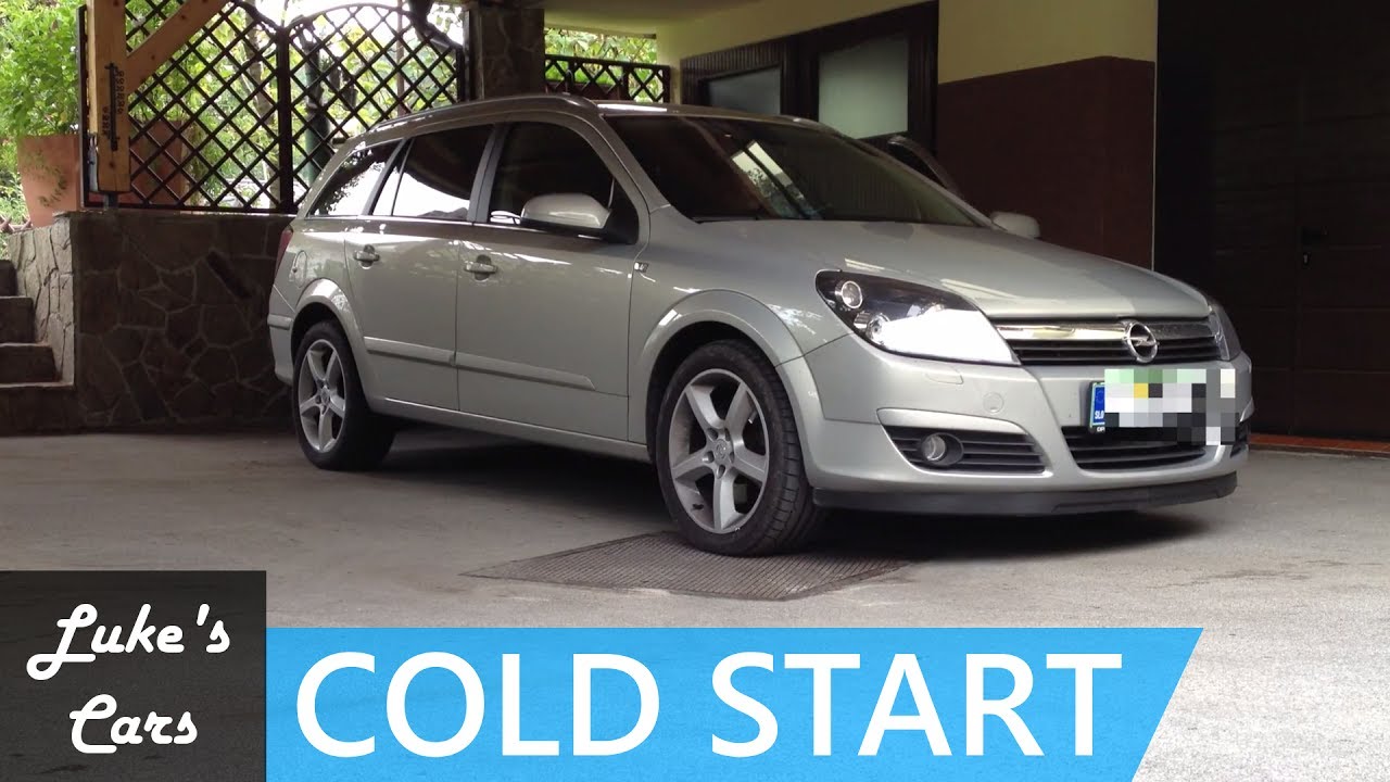 OPEL Astra H 1.9 CDTi Cold Start