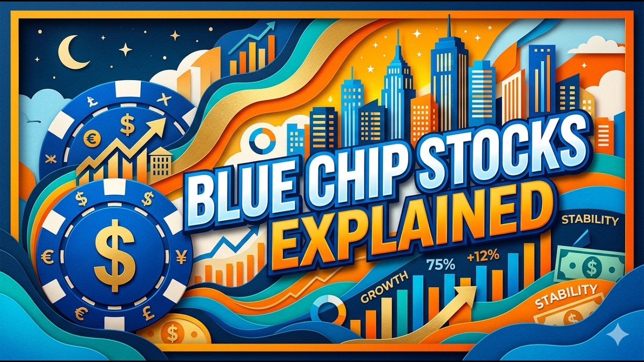 STOCK MARKET FOR BEGINNERS | Blue Chip Stocks Explained