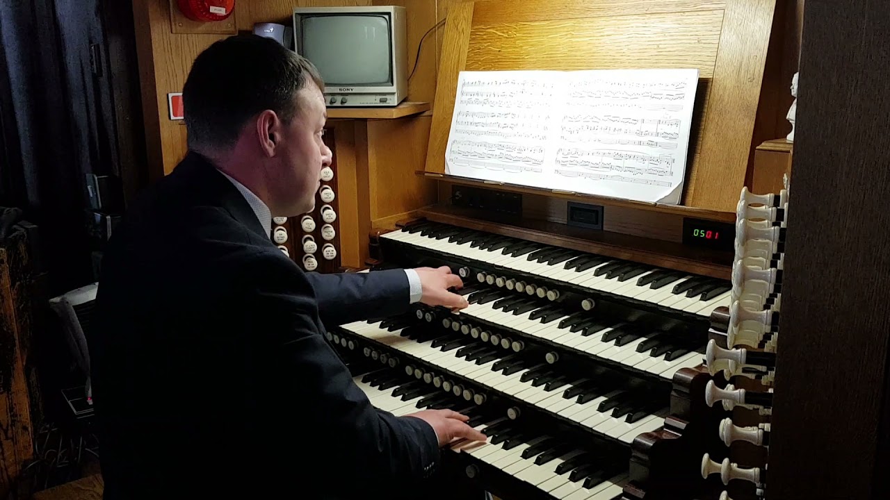 Edward Taylor plays Postlude in D minor (Allegro) Op. 105 no. 6 by C. V. Stanford