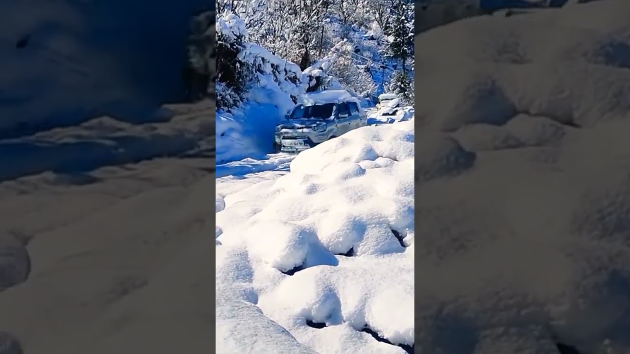Amazing Snowfall in Gilgit Baltistan Pakistan