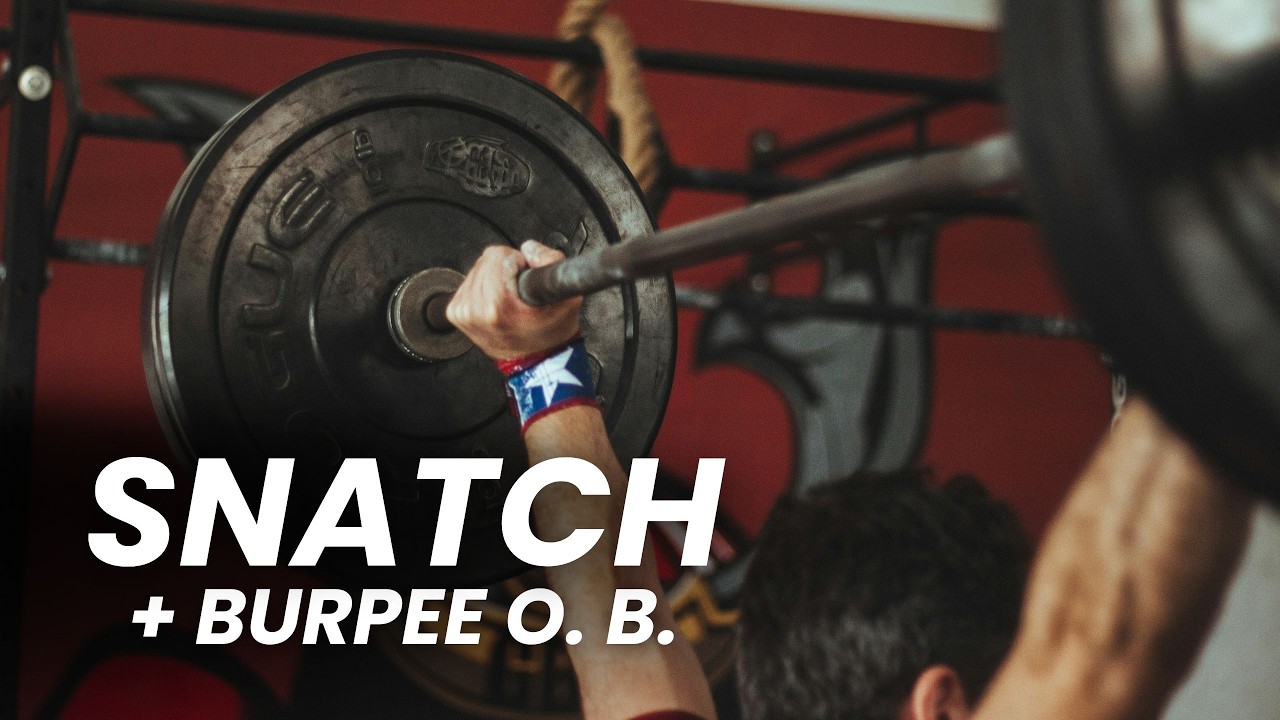 Barra no Chão e Burpee Sem Fim | WOD Clássico de CrossFit