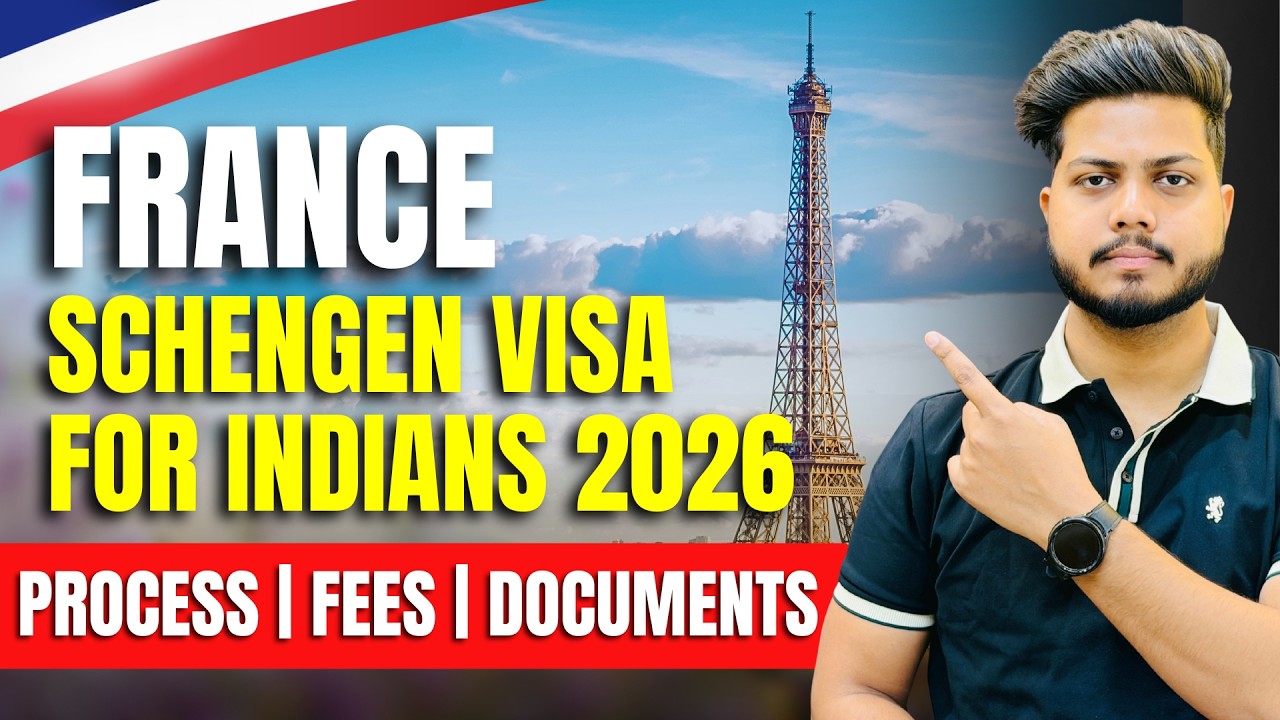 🇫🇷 France Tourist Visa for Indians | Complete Visa Document Requirements 2026!