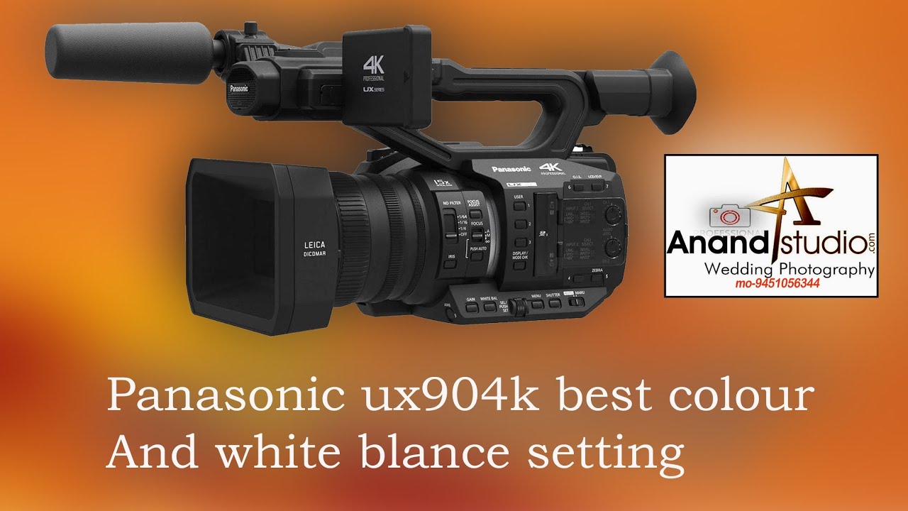 Panasonic ux904k best colour setting