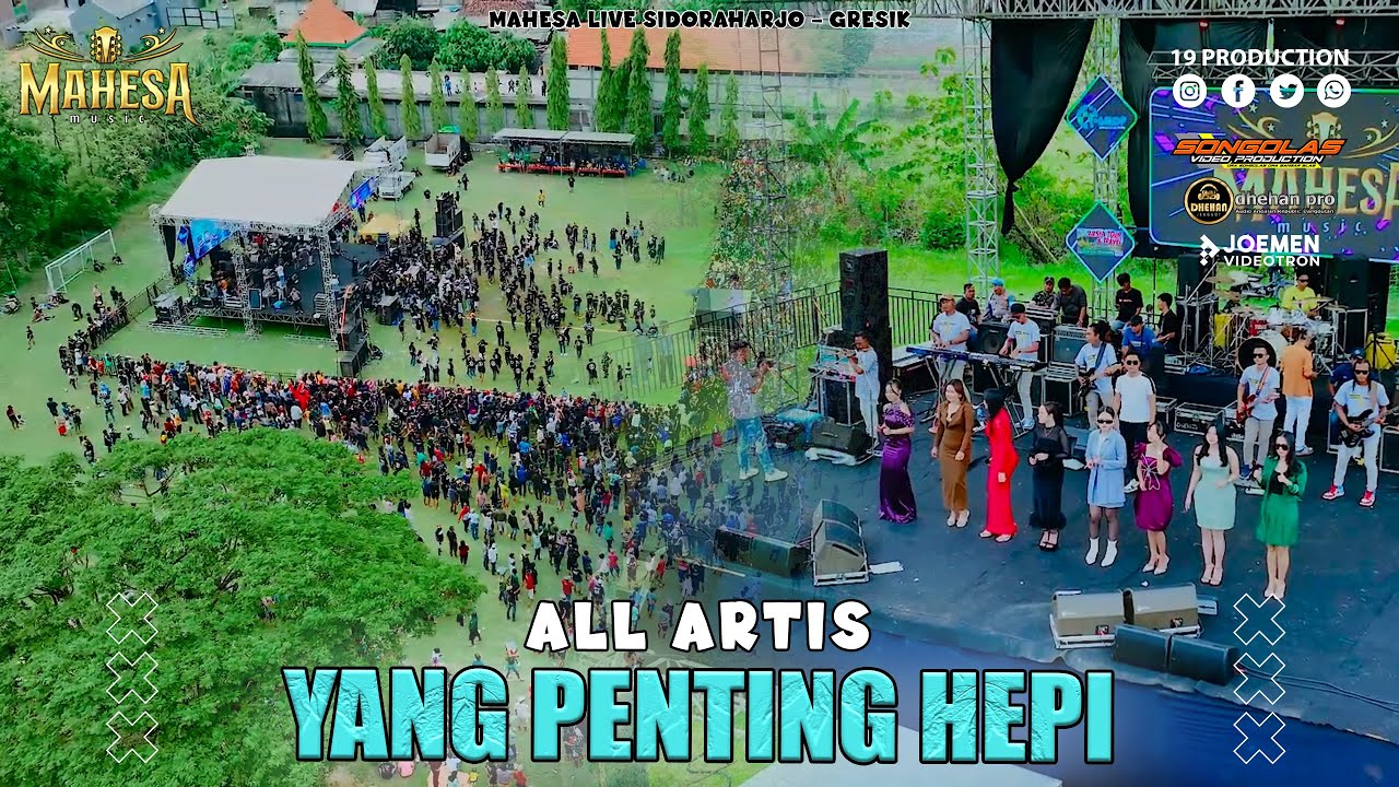 All Artis - Yang Penting Hepi - Mahesa music live stadion putra raharja - kedamean