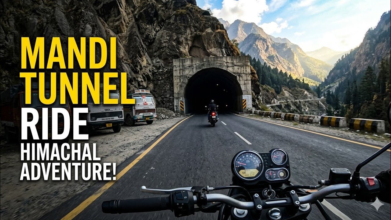 Solo POV Ride to Mandi Himachal | Incredible Himachal Road Journey
