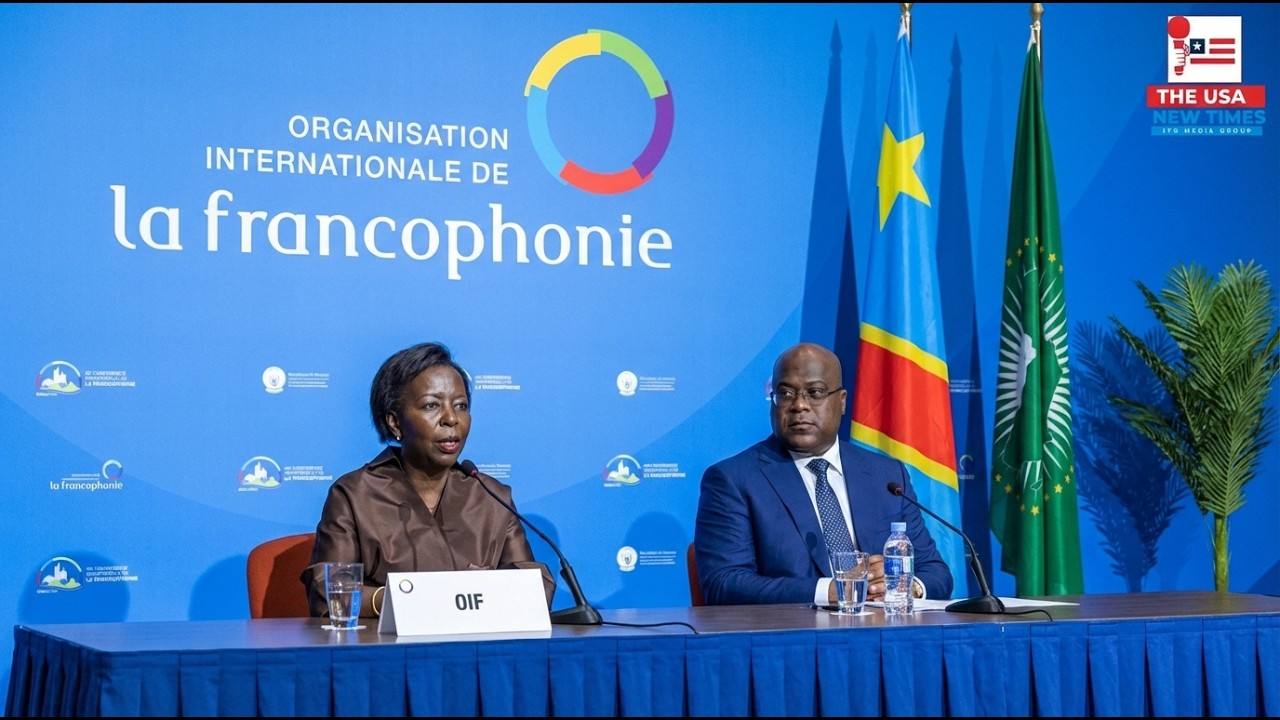 Tshisekedi Ari kugambanira Louise Mushikiwabo Muri #Oif | ihangana muri Dipolomasi