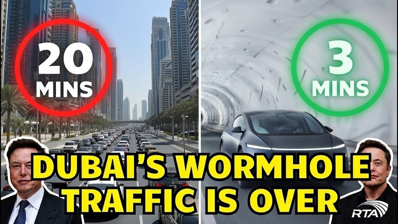 The End of Traffic? Inside Dubai’s $545M Underground Wormhole