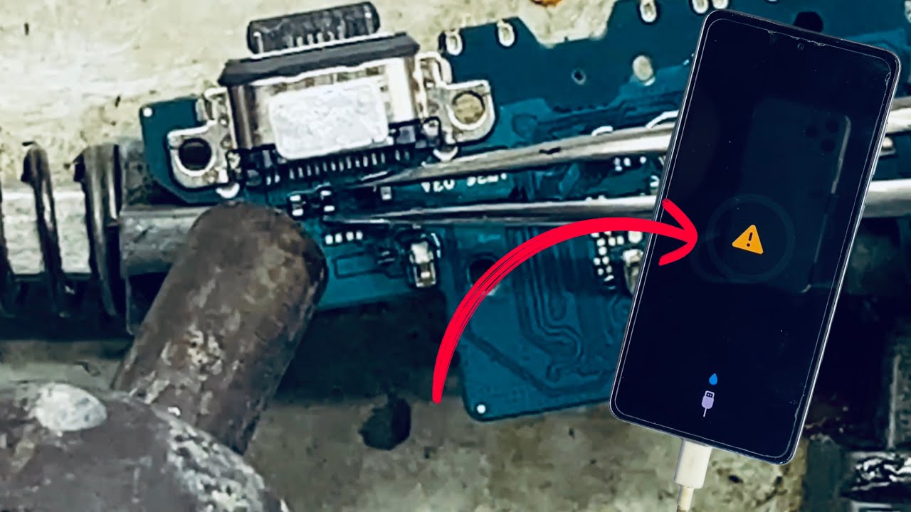 Samsung a73 charging temperature error or charging over heating problem fix 100% repairing!!