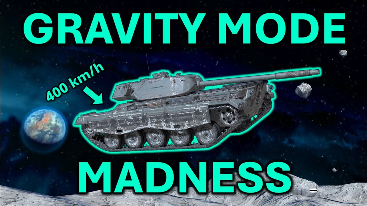 13 000 м/с: ОШИБКА с боеприпасами в режиме гравитации! WoT Blitz