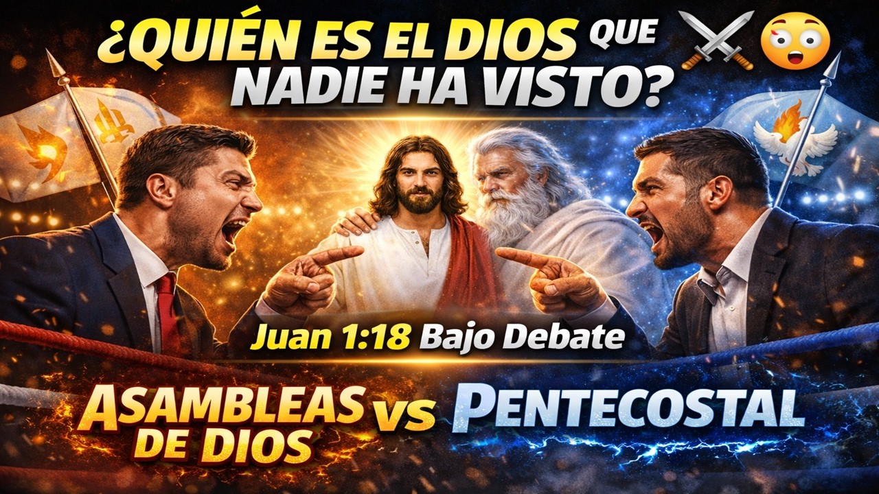 ⚔️ ¿QUIÉN ES EL DIOS QUE NADIE HA VISTO? Juan 1:18 Bajo Debate | Asambleas de Dios vs Pentecostal