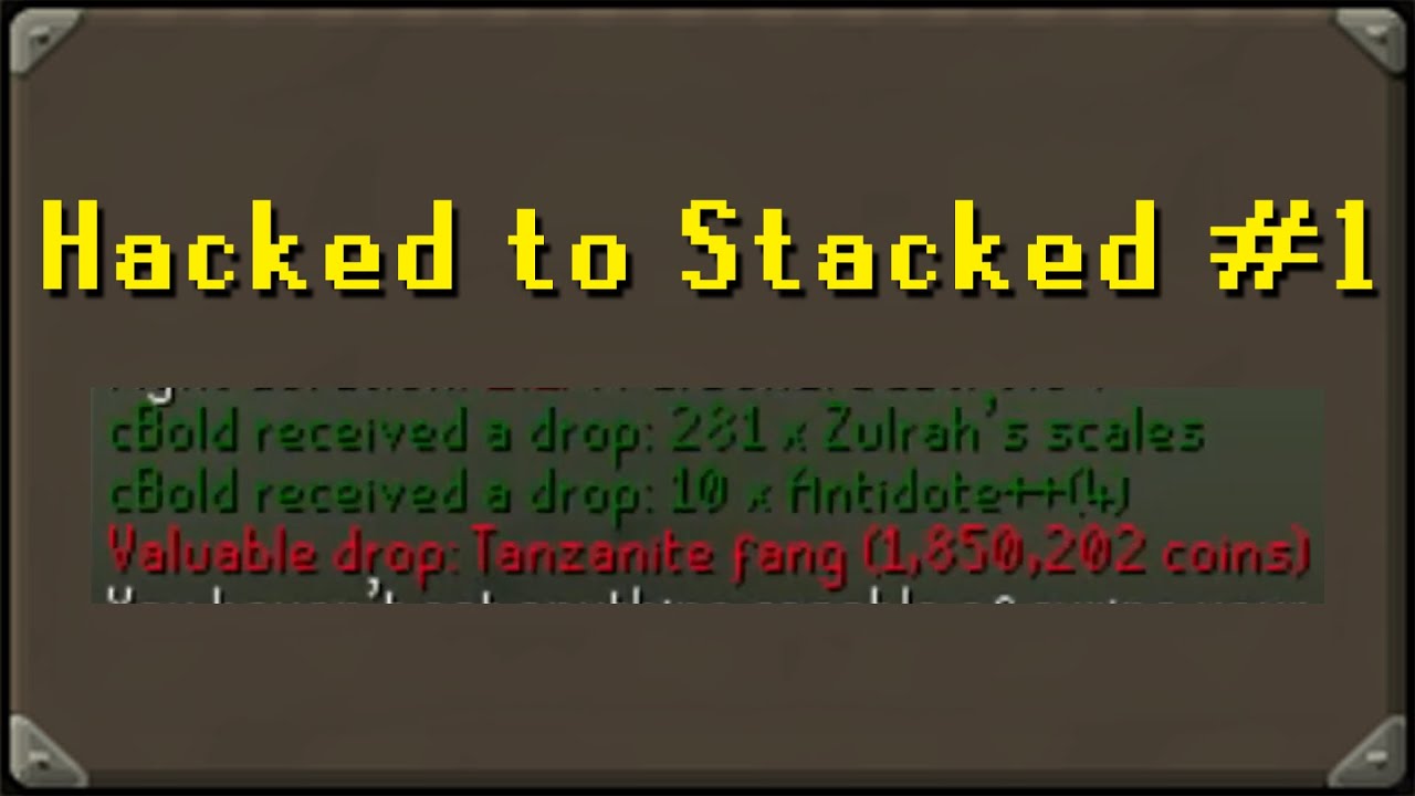 Rebuilding my Maxed Iron - [Hacked to Stacked #1]