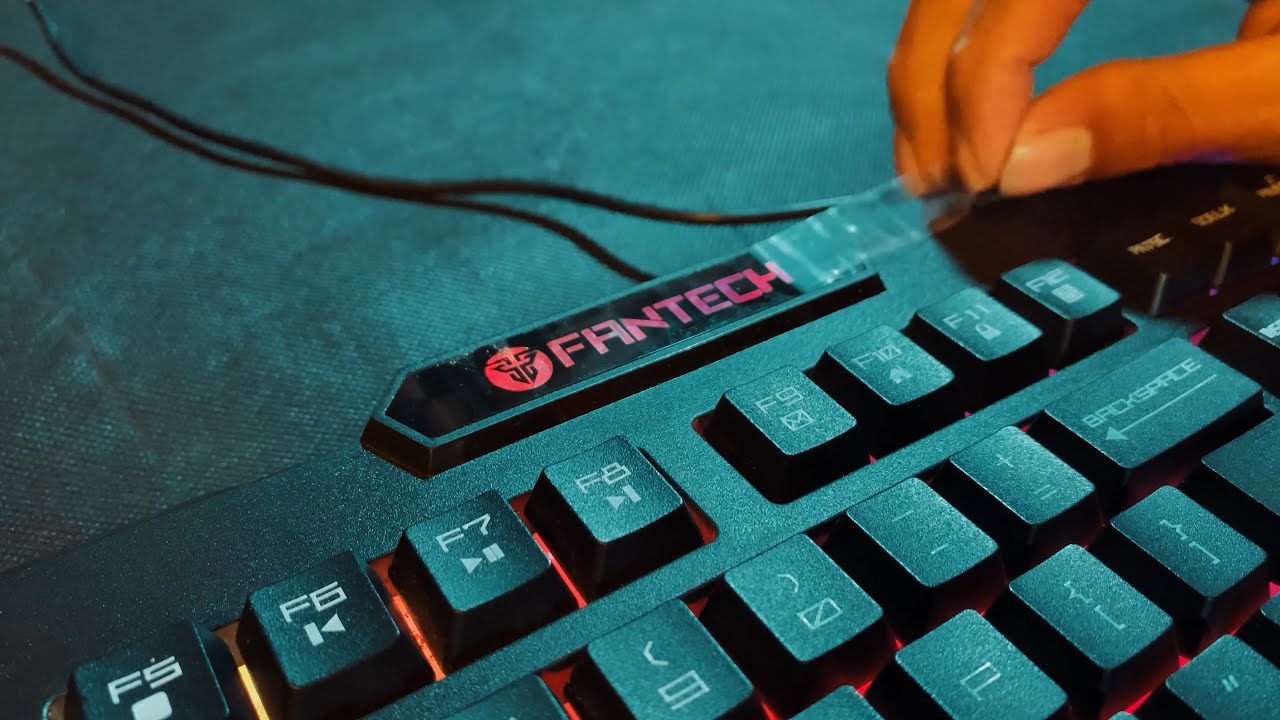 FANTECH Keyboard SOUND test | REVIEW 
