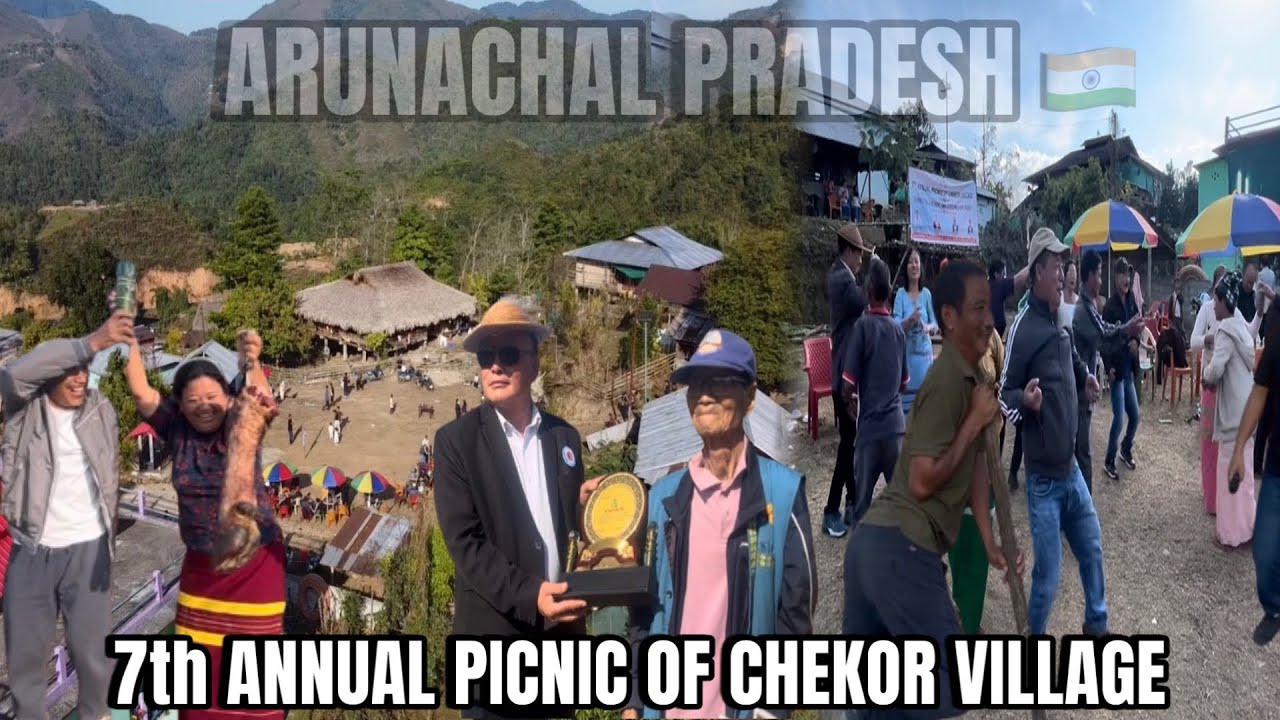 The Best Day in Chekor Village | 7th Annual Picnic Highlights | Dancing, Food, and awards etc.