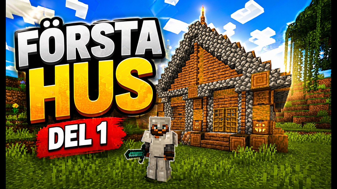 Let's Play Minecraft Svenska Del 1 #minecraft