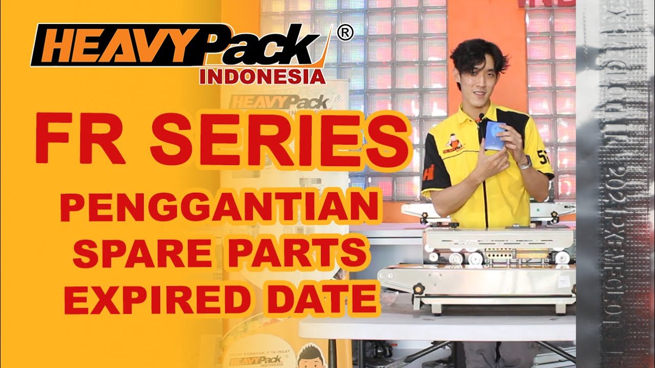 CARA MUDAH MENGGANTI CODING EXPIRED DATE, BEST BEFORE, TEFLON BELT, GIR/GEAR BELT MESIN FR800 FR900
