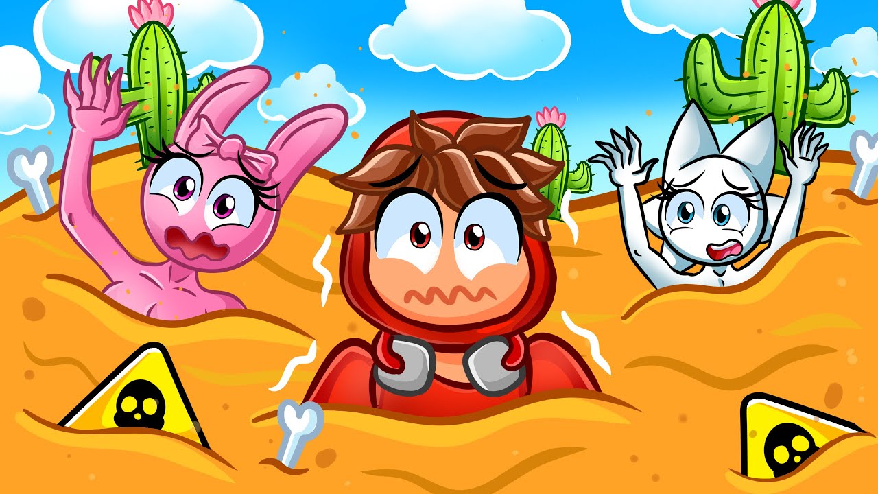 STUCK in QUICKSAND with PINKI and WENDA!
