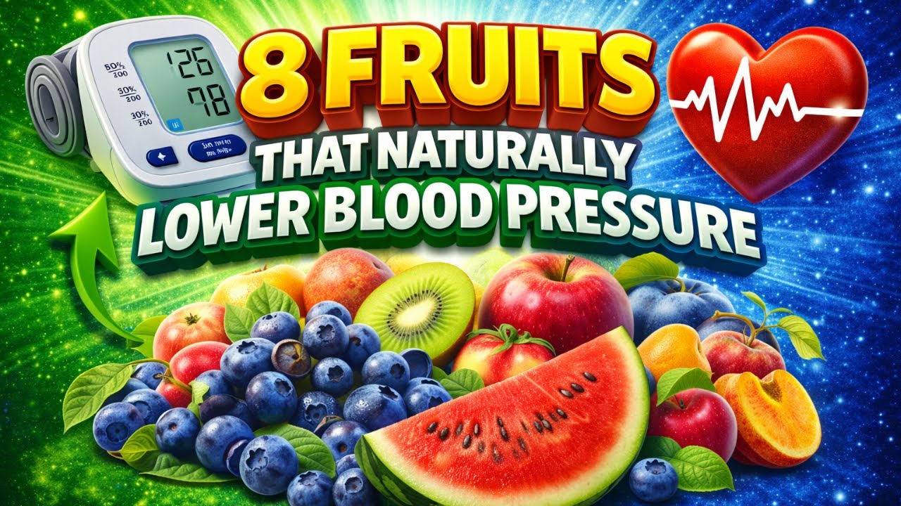 8 Fruits That Naturally Lower Blood Pressure