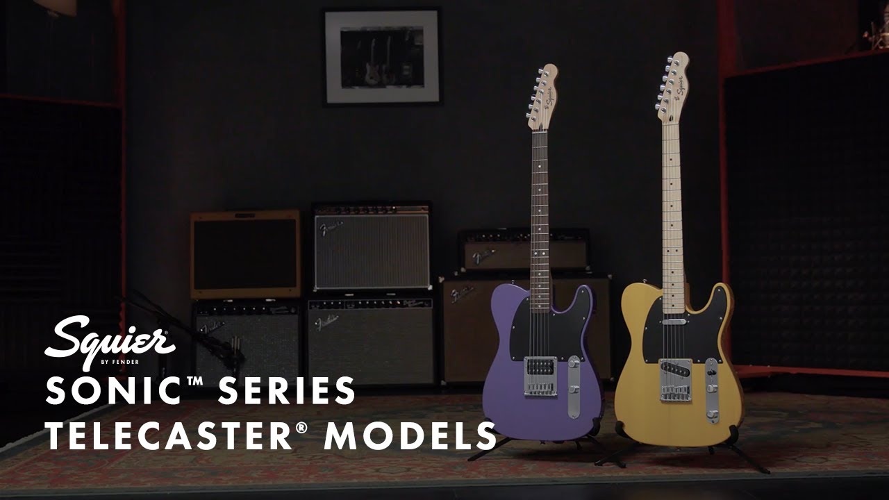 Exploring the Squier Sonic Series Telecaster Models | Fender