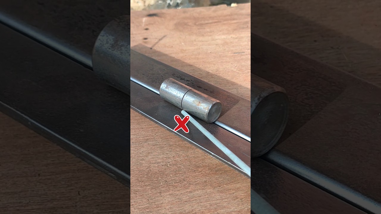 tips for welding door hinges on the correct metal media
