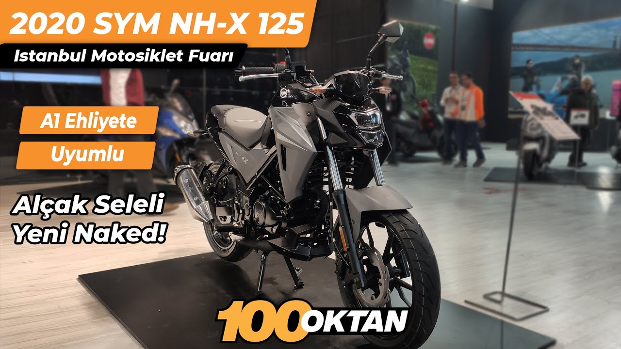 2020 SYM NH-X 125 | A1 Uyumlu Alçak Seleli! | Motobike 2020