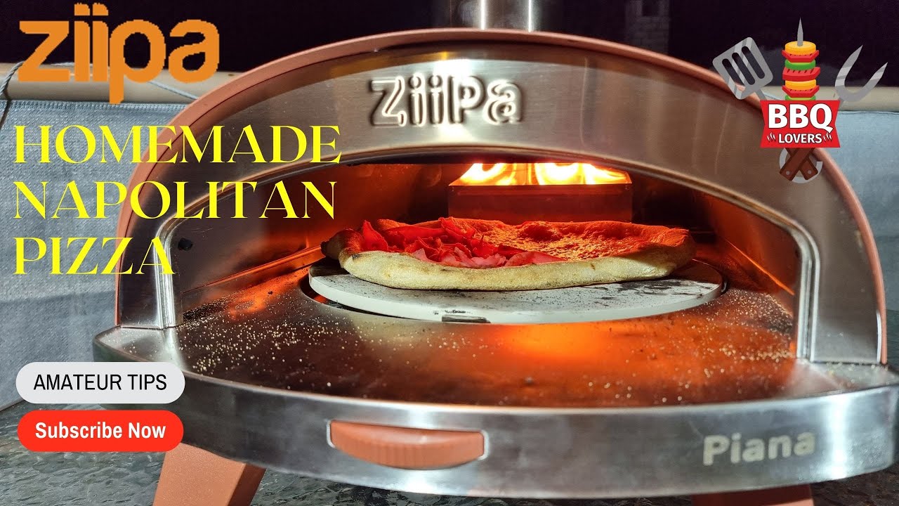 NAPOLITAN HOMEMADE PIZZA ON A ZIIPA PELLET STOVE