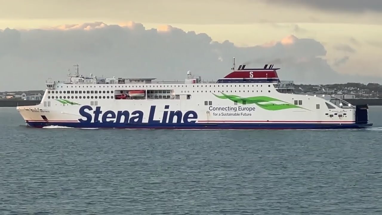 MV Stena Estrid Arrives off Holyhead, 29/9/25