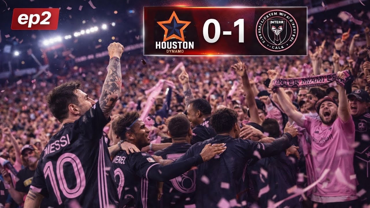 INTER MIAMI SILENCE HOUSTON AWAY! 😳 | QUNIX Manager Mode
