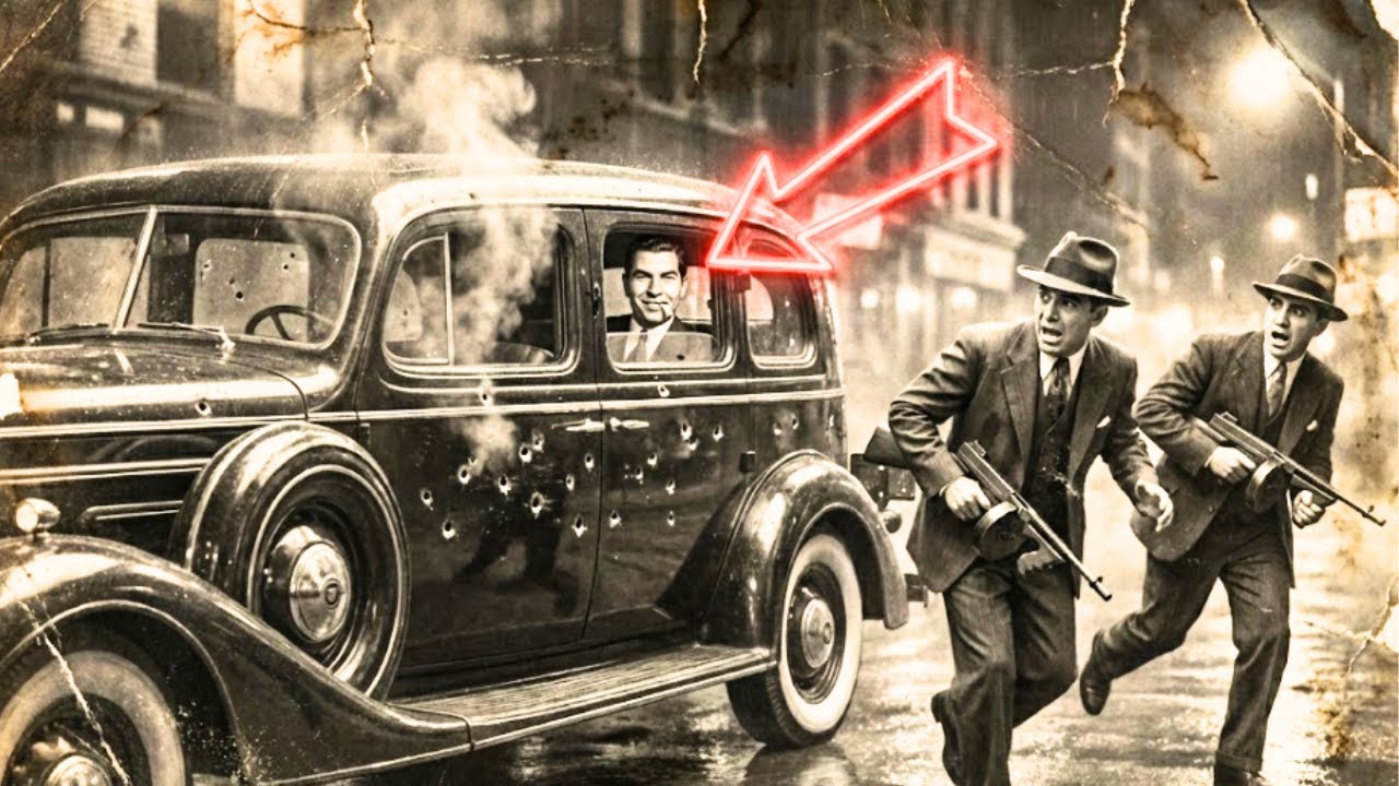 Eles deram 10 TIROS no carro blindado — Lucky baixou o vidro, SORRIU e os assassinos fugiram.