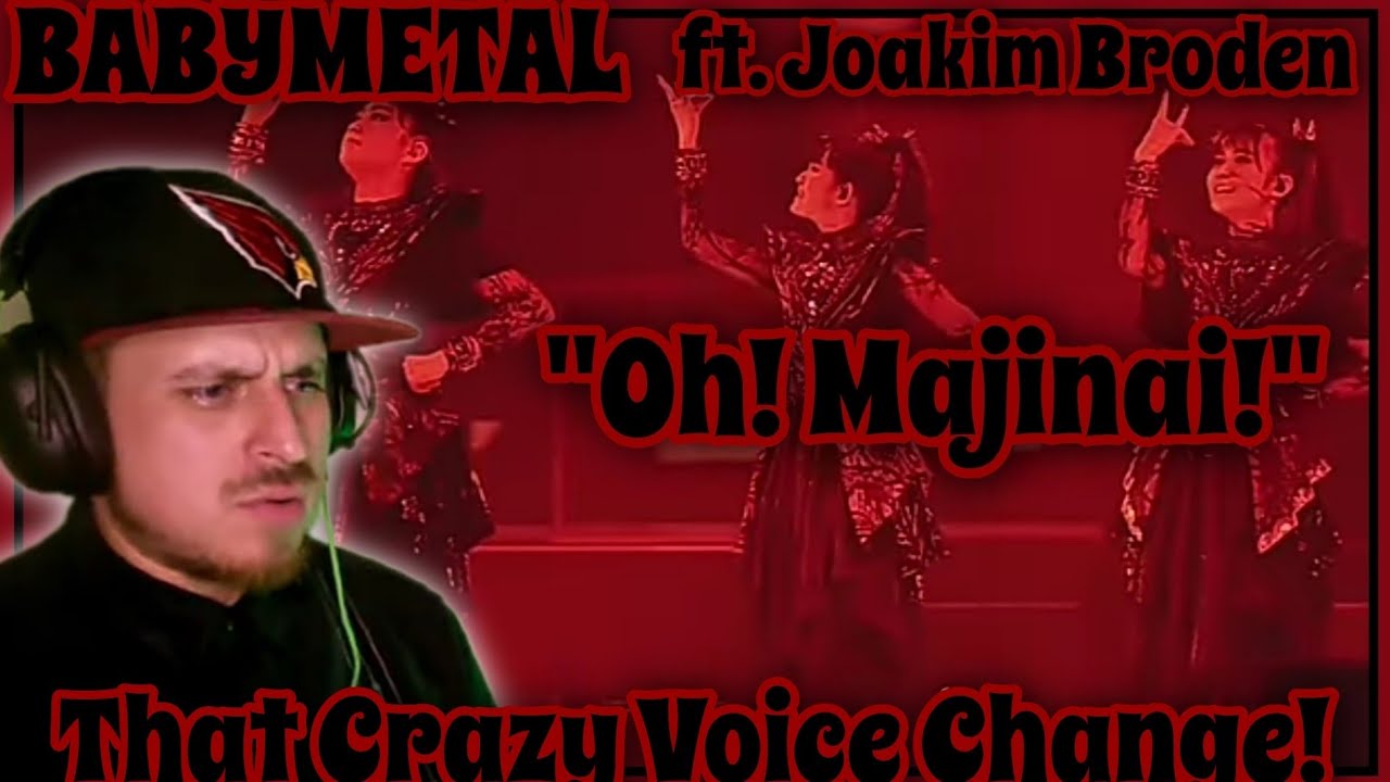 BABYMETAL - Oh! Majinai ft. Joakim Broden | Live | Reaction