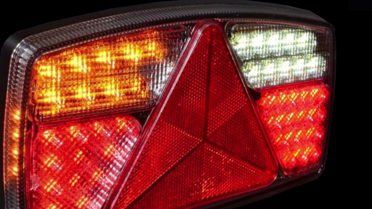 Modernen LED Rückleuchten für Anhänger und sonstige Nutzfahrzeuge FULL LED Anhängerbeleuchtung Set