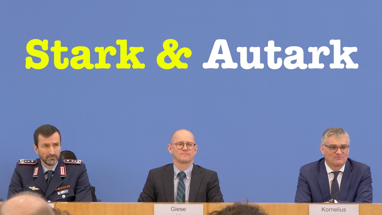 27. M&auml;rz 2026 - Regierungspressekonferenz | Komplette BPK