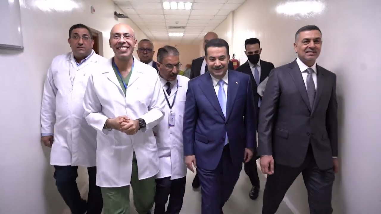 رئيس مجلس الوزراء السيد محمد شياع السوداني يتفقّد مستشفى الجهاز الهضمي والكبد التخصصي في البصرة