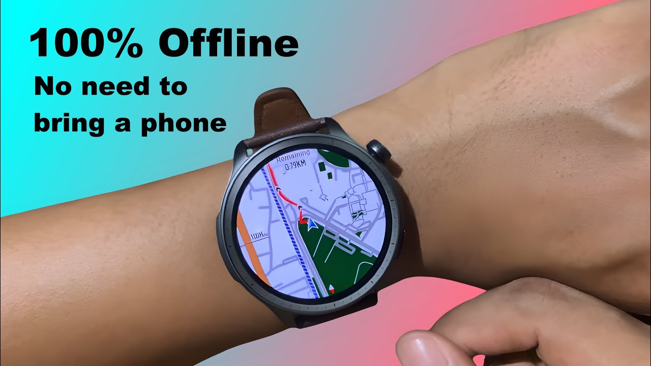 Offline Navigation & Map on Amazfit Smartwatch (Cheetah, Balance, T-Rex Ultra, etc.)